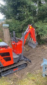 🛠️ PŮJČOVNA | PRONÁJEM MINIBAGRU LEITE 800 kg 🛠️ - 2