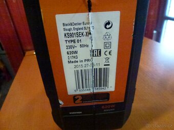 Prodám přímočarou pilu Black Decker KS 901 SEK - 2