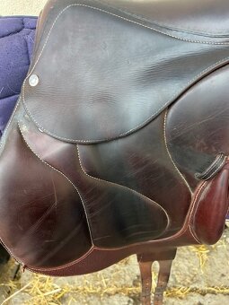 Sedlo Devoucoux Chiberta 17,5 Arcade Normale-TOP Stav - 2