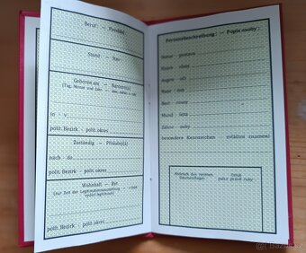 Repro protektorátního občanského průkazu - 2