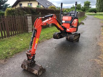 Pásový minibagr Kubota r.2019 roztahovací podvozek - 2