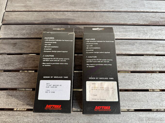 Nové LED blinkry Daytona Stellar D-Light 4 ks Cafe Racer - 2