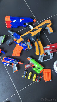 Pistole NERF - velká sada - 2