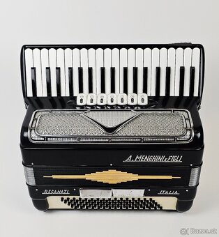 taliansky akordeon / harmonika 80 bas, A. MENGHINI A FIGLI - 2