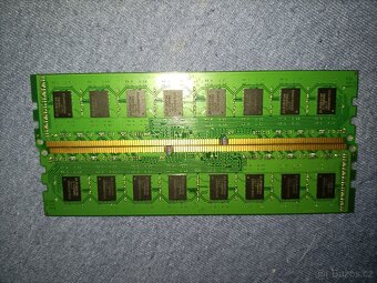 2× RAM Kingston KVR 2GB DDR3 – celkem 4GB - 2