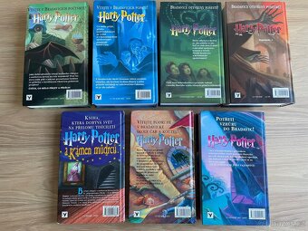 Harry Potter - 7 dílů - 1. vydání - "B" kvalita - 2