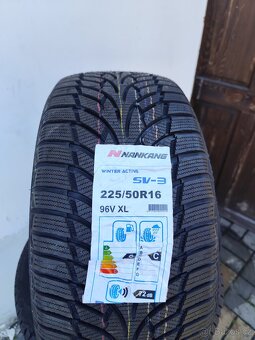 225/50 r16 - ZIMNÍ SADA - NANKANG - NOVÉ - 2