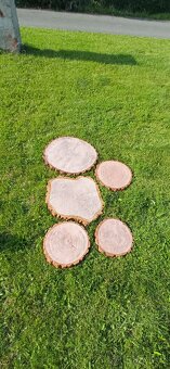 Zahradní nášlapy-umělý kámen, imitace dřeva - 2