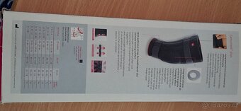 GENUMEDI KOLENNÍ BANDÁŽ SE SILIKONOVOU PELOTOU KOLEM ČÉŠKY - 2