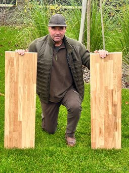 Dřevěná schodnice dub skladem - cena 799,- Kč/ ks - 2