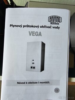 Plynový průtokový ohřívač MORA Top Vega 10.N032MAX - 2