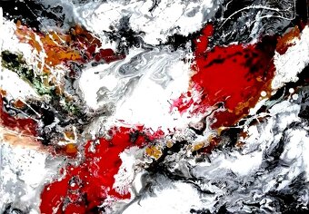 Abstraktní obraz, 70x50cm - 2