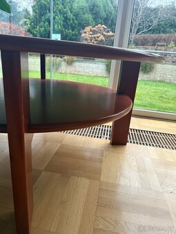 Dřevěný konferenční stolek, bez vad - 2