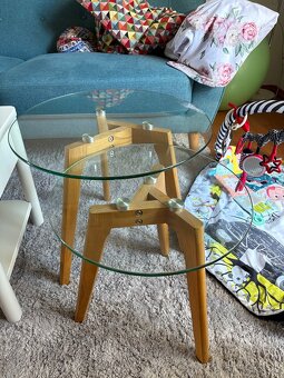 2x Konferenční odkládací stolek - 2