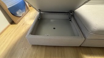 Sedací díly Ikea Vallentuna/taburet - 2