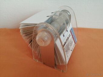 Rotační vizitkář (pořadač na vizitky / otočná kartotéka) - 2