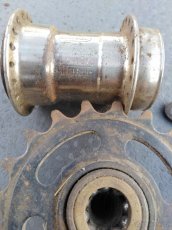 Historické kolo součástky - 2