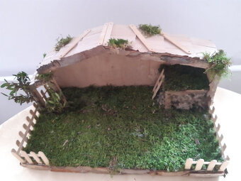 Nový ručně dělaný betlém SLEVA - 2