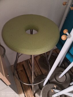 Barové židle 3 kusy cena za kus - 2