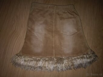 DÍVČÍ ZATEPLENÁ SUKNĚ vel. 6 LET - 2