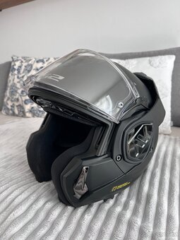 Překlápěcí helma LS2 Advant L SOLID Matt Black FF906 - 2