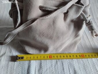 semišová kabelka BERSHKA LEATHER - 2