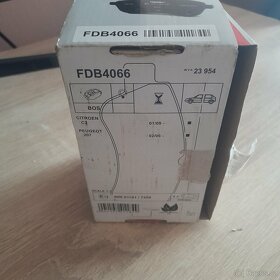 Nové brzdové destičky Ferodo FBD4066 - 2