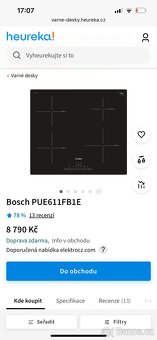 Varna deska BOSCH indukční - 2