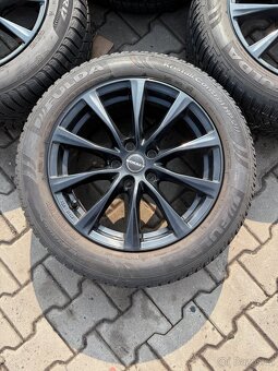 Kola alu Borbet 5x115r17+225/55r17 zimní - 2