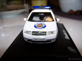 Škoda Fabia Combi - městská policie Praha 1/43 model ABREX - 2