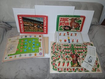 Retro TOFA hra Ježek a zajíc TOFA Fotbal + Wild pirares - 2