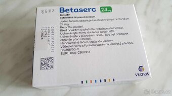 Betaserc 24 mg, 50 tablet, 3 balení - 2