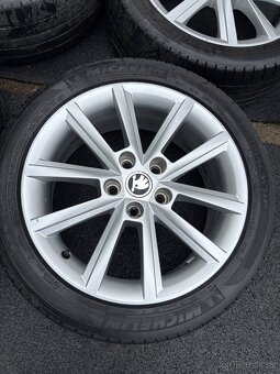 Prodám ORG. Alu Škoda R17 5x112 et 49 - 2