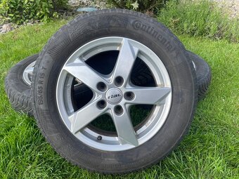 Prodám-Sadu Alu kol 5x112mm,ET43,RIAL,195/65/15 - 2