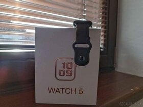 Chytré hoďinky s Bluetooth T500 Watch 5 Černé - 2
