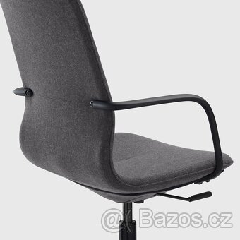 IKEA LÅNGFJÄLL
- kancelářská židle Gunnared tmavě šedá/čern - 2