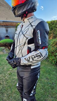 Letní kožená motobunda PSÍ Hubík - 2