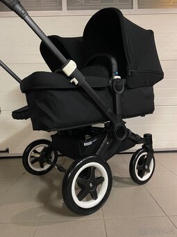 All Black Bugaboo Donkey 2 TOP STAV - 2