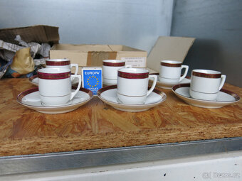 Porcelánová kávová mocca soupava - 2