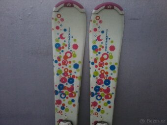 Dětské dívčí lyže Tecno pro 100cm. - 2