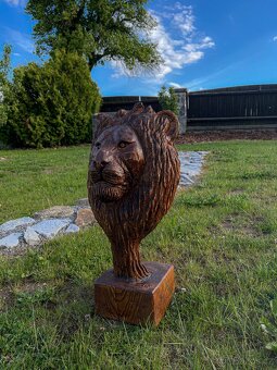Socha Lva do zahrady - 2
