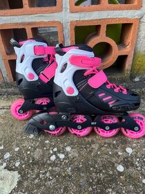 Dětské kolečkové brusle Powerslide Khaan Junior SQD Pink - 2