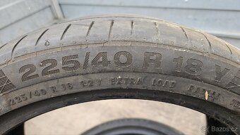 2ks pneu Continental 225/40/ R18 Y letní - 2