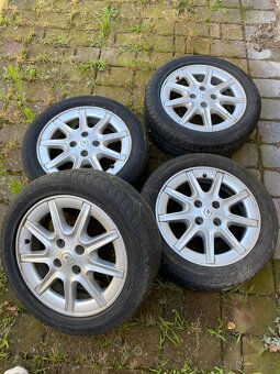 ALU kola 15" – sada 4 kusů s pneumatikami - 2