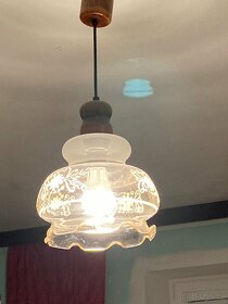 Závěsný lustr retro - 2