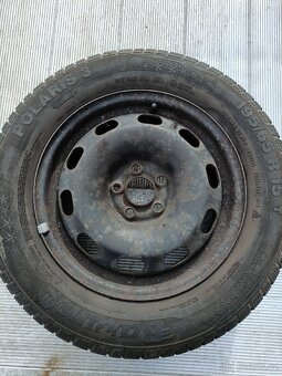 Zimní sada M+S 195/65 R15 T, 5x100 R15 ET -38 - 2