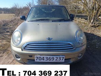 // Mini Cooper R56 cabrio 1.6i 88kw - N12B16A// DÍLY - 2