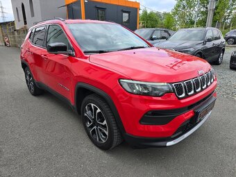 JEEP COMPASS 1,3 110kW LIMITED 2022 KAMERA NAVI KŮŽE ČR -DPH - 2