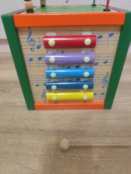 Didaktická kostka woody - 2