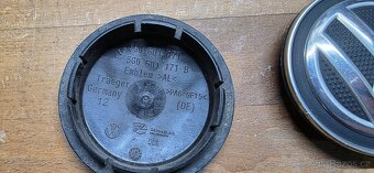 Středové pokličky VW 65mm originál 3ks - 2